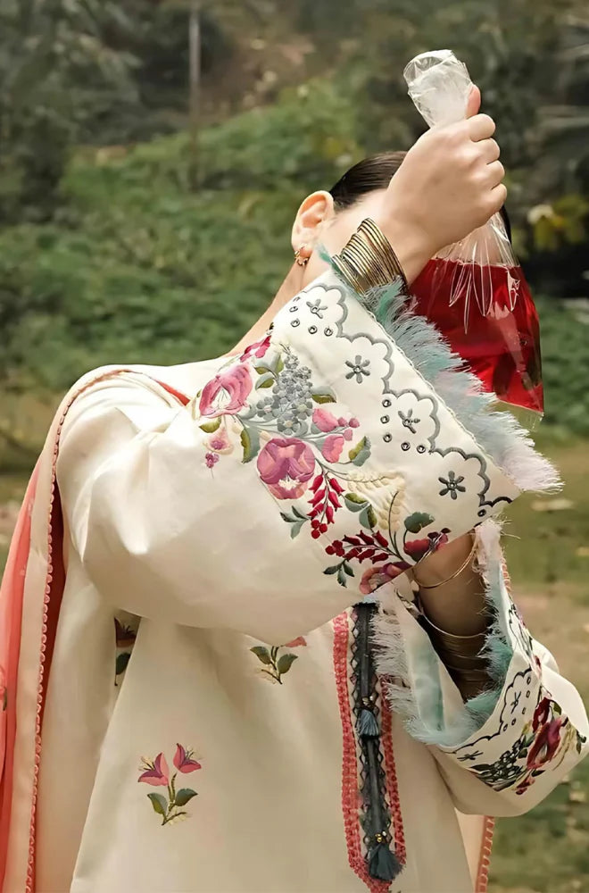 Embroidered Dhanak 3 Piece winter Collection