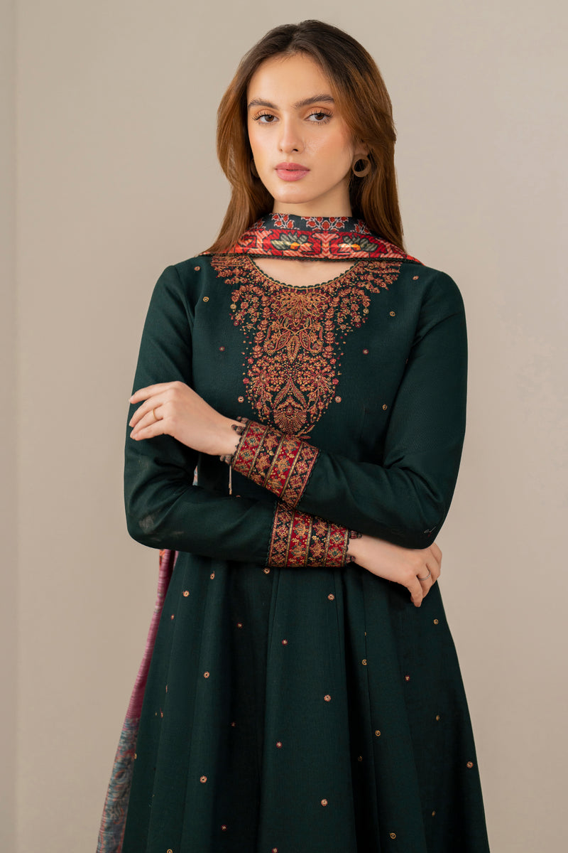 Jazmin  3 Piece Dhanak Winter Suit