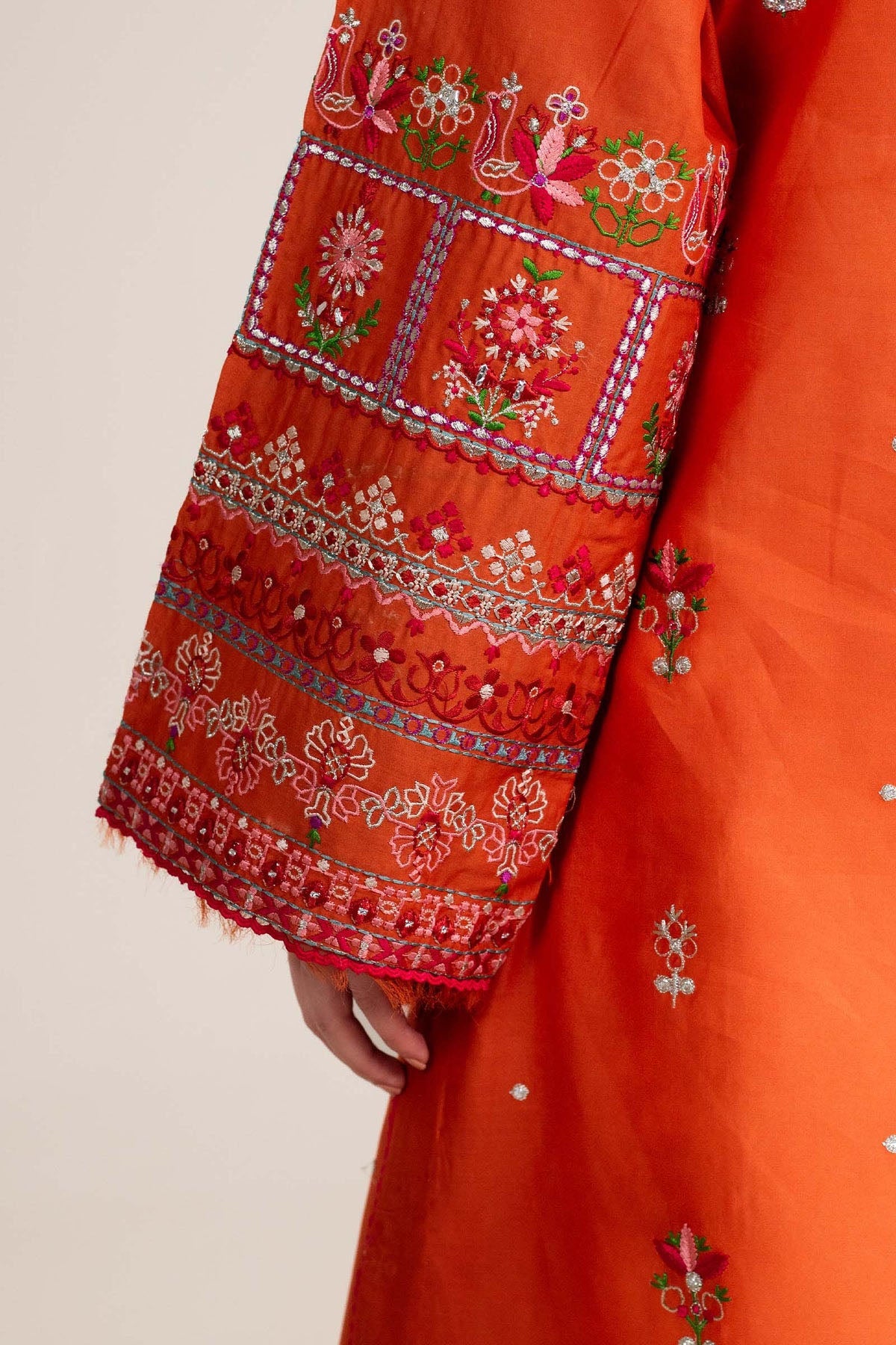 Zara Shahjahan Embroidered Dhanak 3pc with Whool Shawal